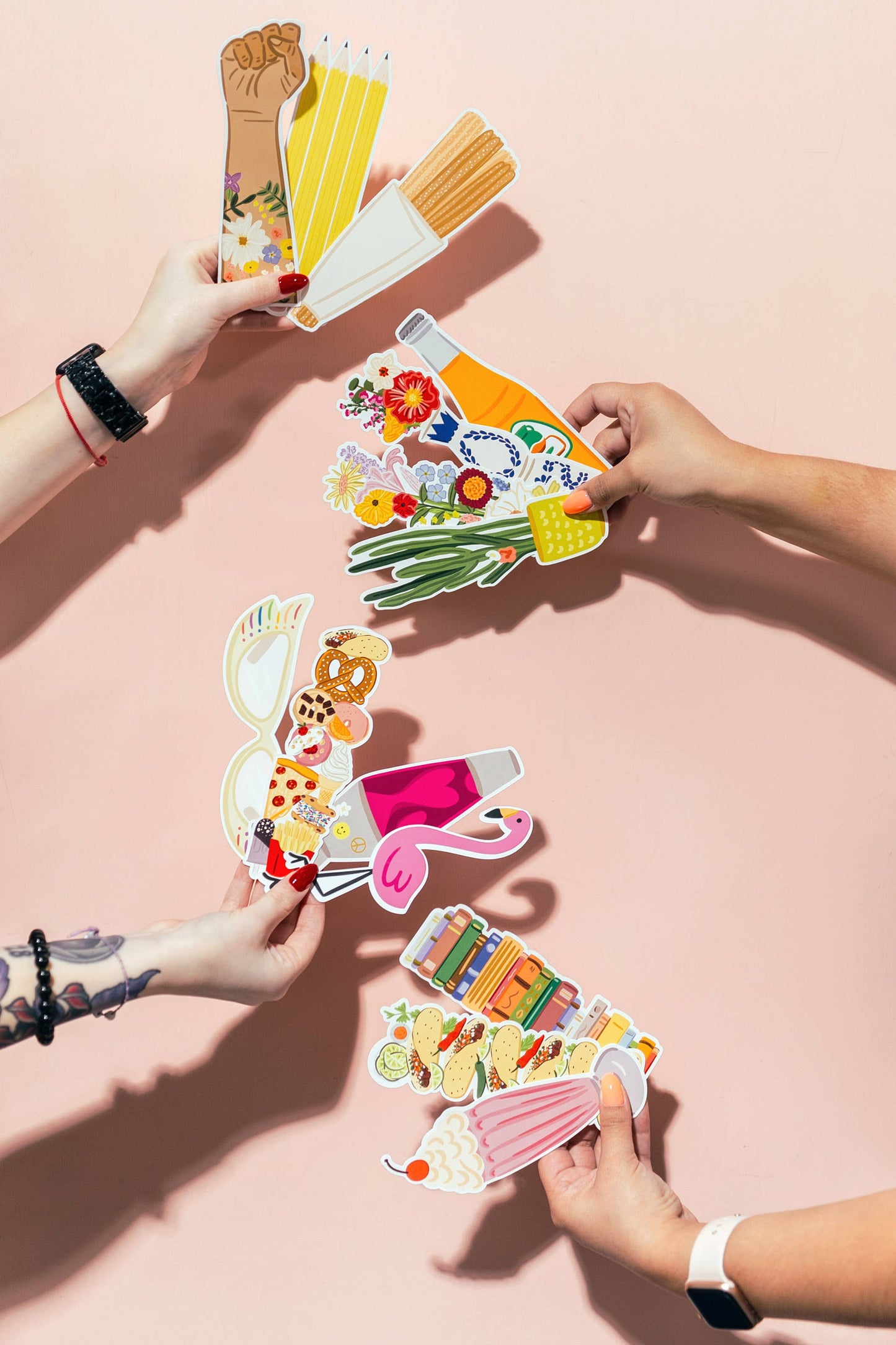 Gems Die Cut Bookmark