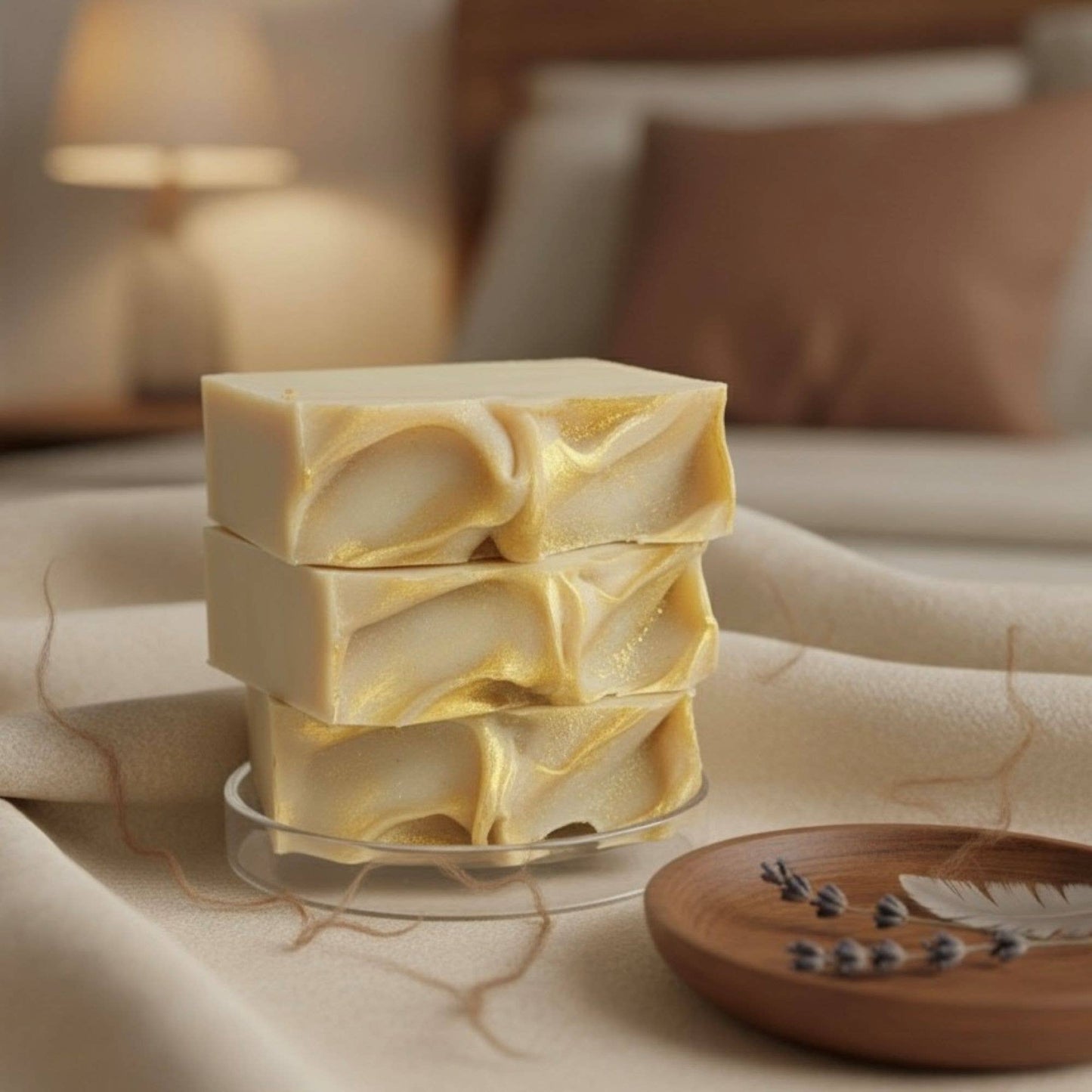 Cashmere Handmade Soap Bar VEGAN COLD PROCESS