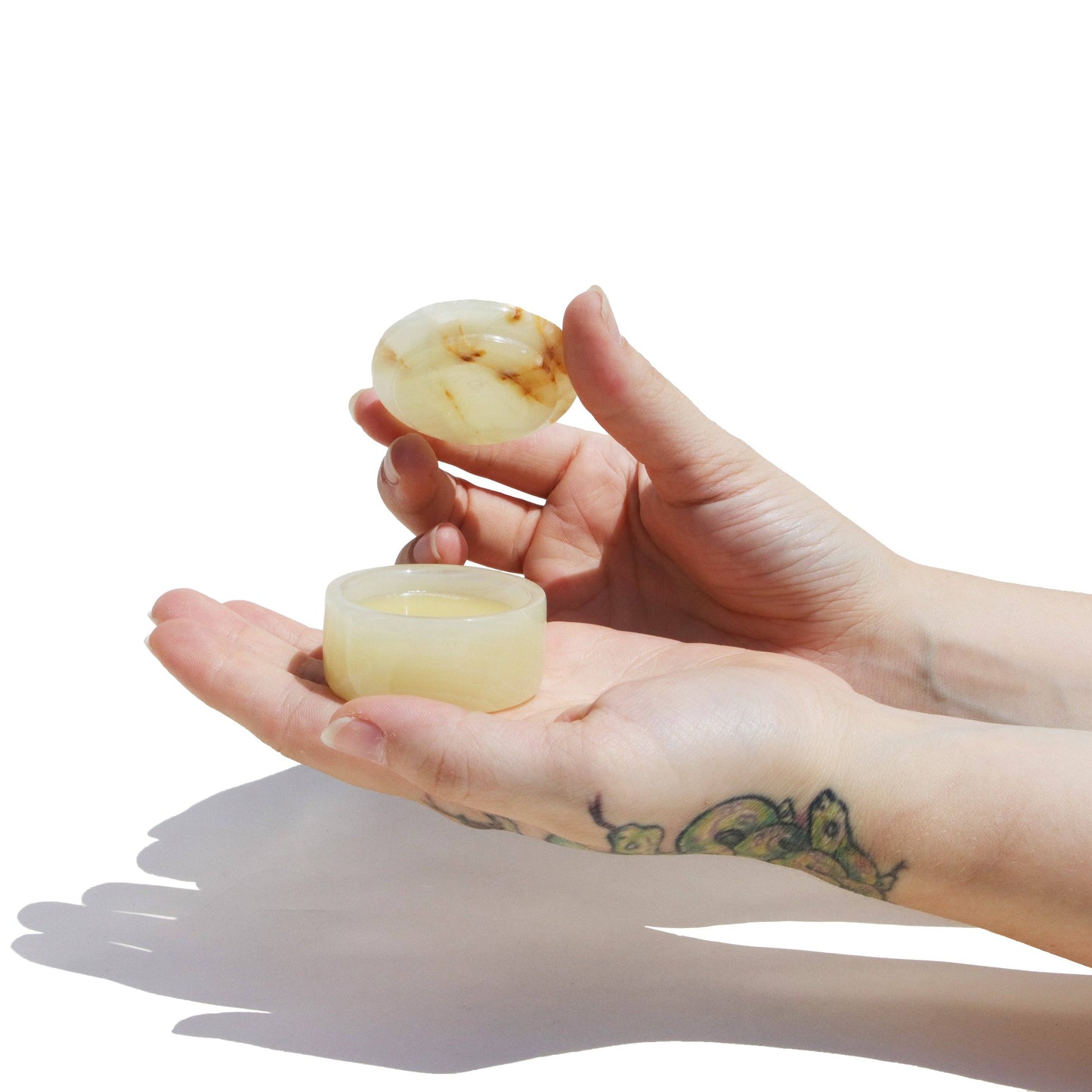 Solid Perfume in Onyx Jar
