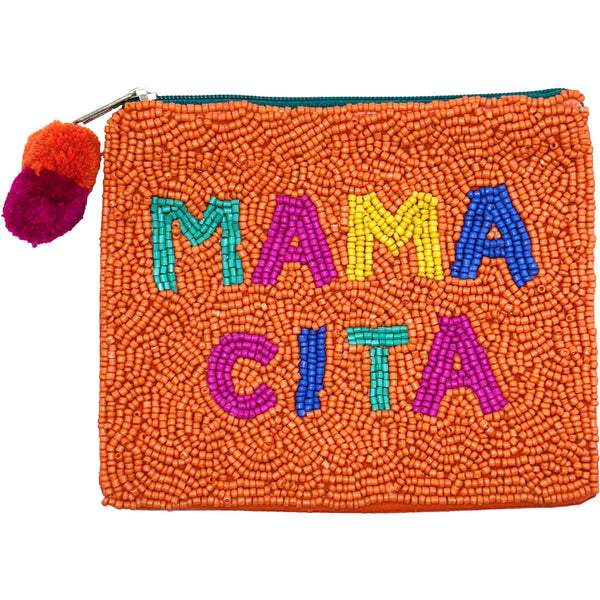 Mamacita Beaded Coin Pouch
