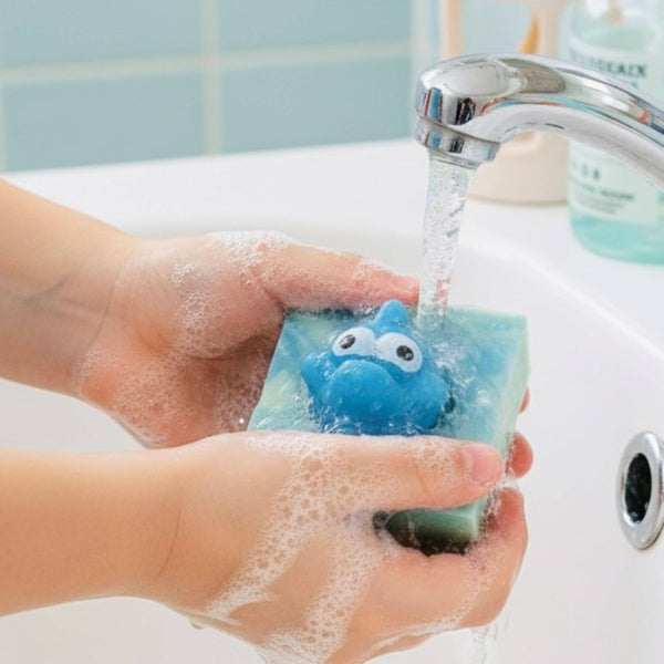 Shark Handmade Soap Bar for Kids VEGAN COLD PROCESS