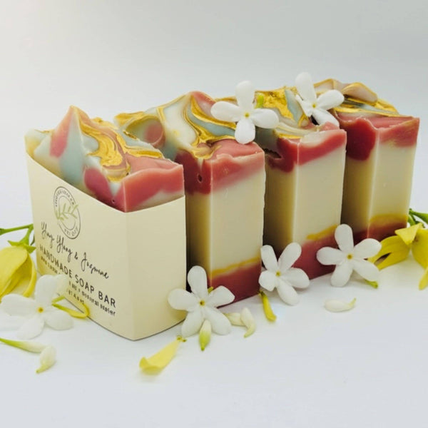 Ylang-Ylang & Jasmine Handmade Soap Bar SPRING COLD PROCESS