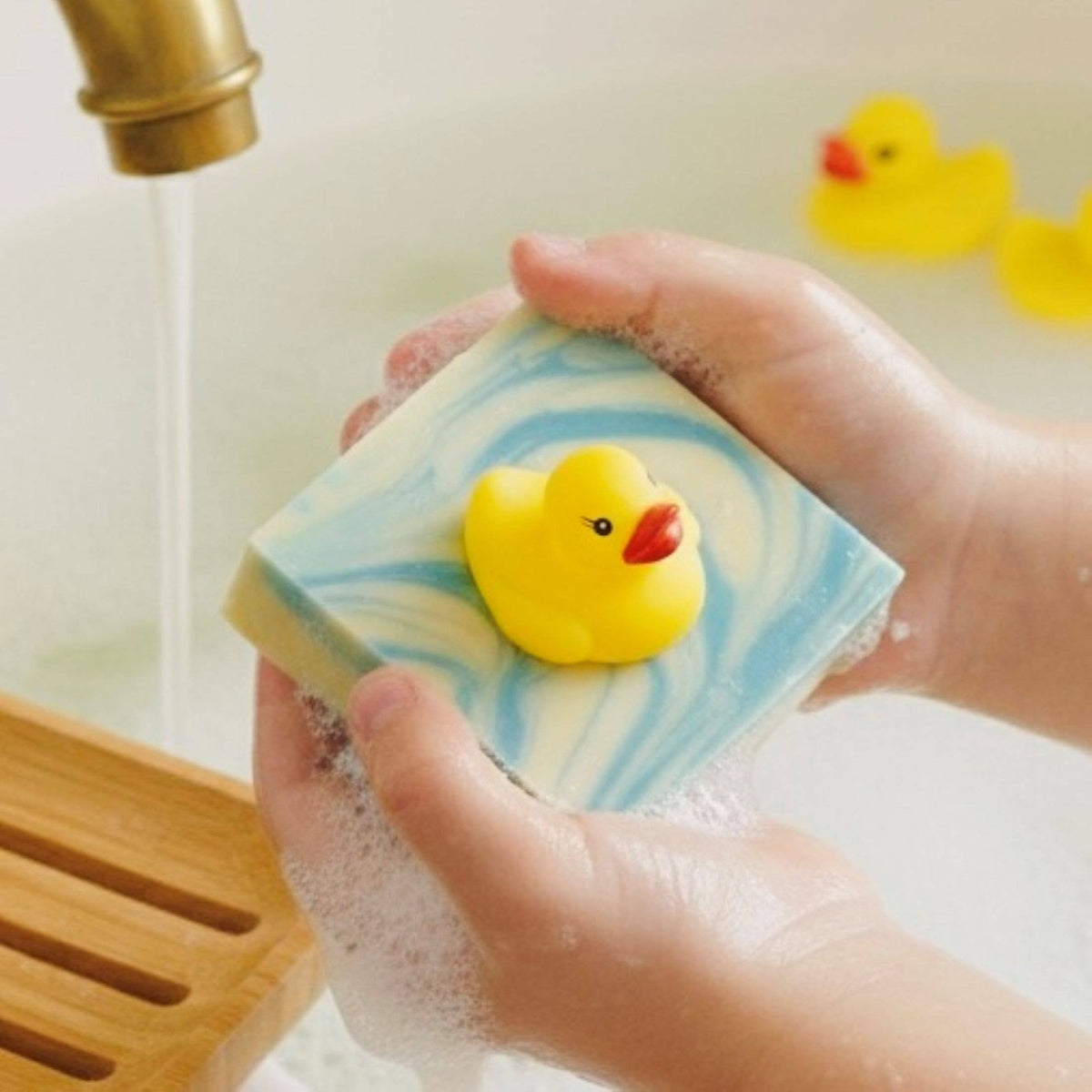Duckling Clean Handmade Soap Bar for Kids NATURAL VEGAN