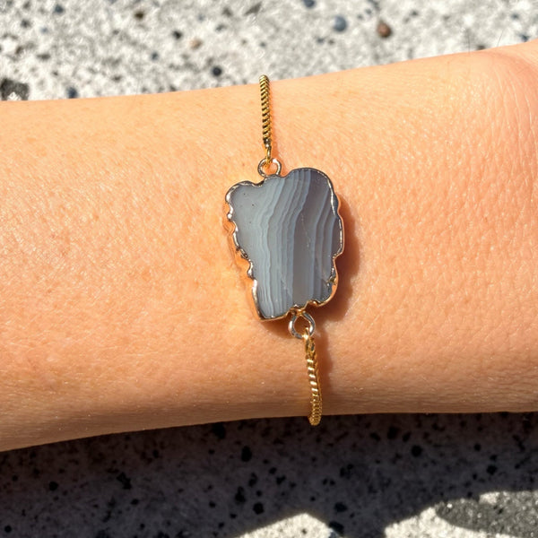Coastal Agate Bracelet
