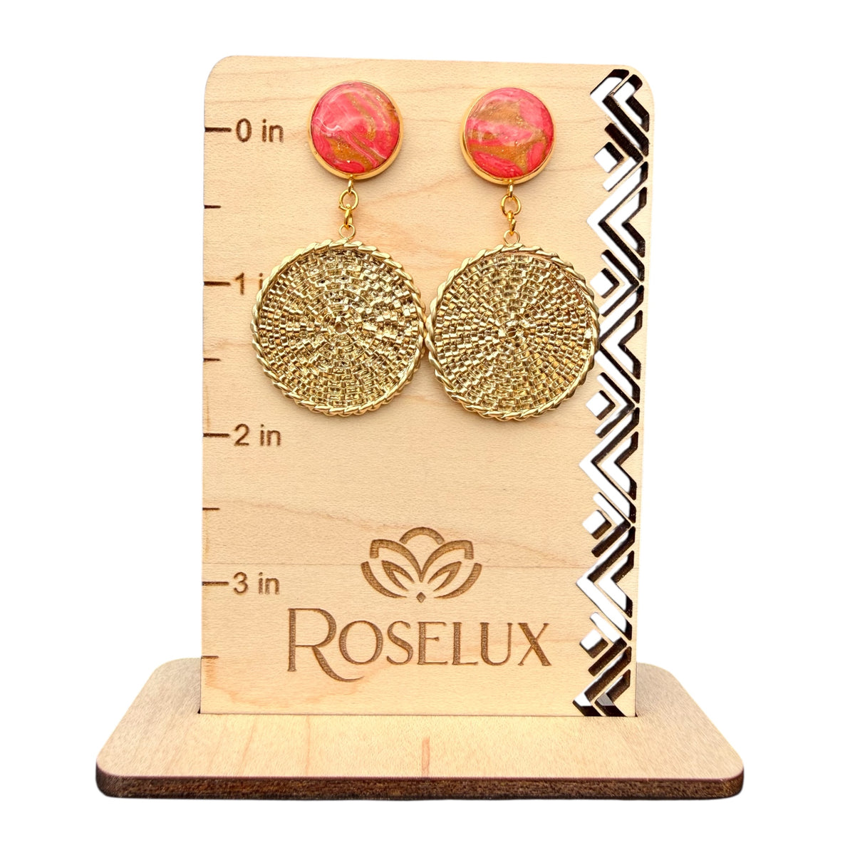 Blush & Brass Drops