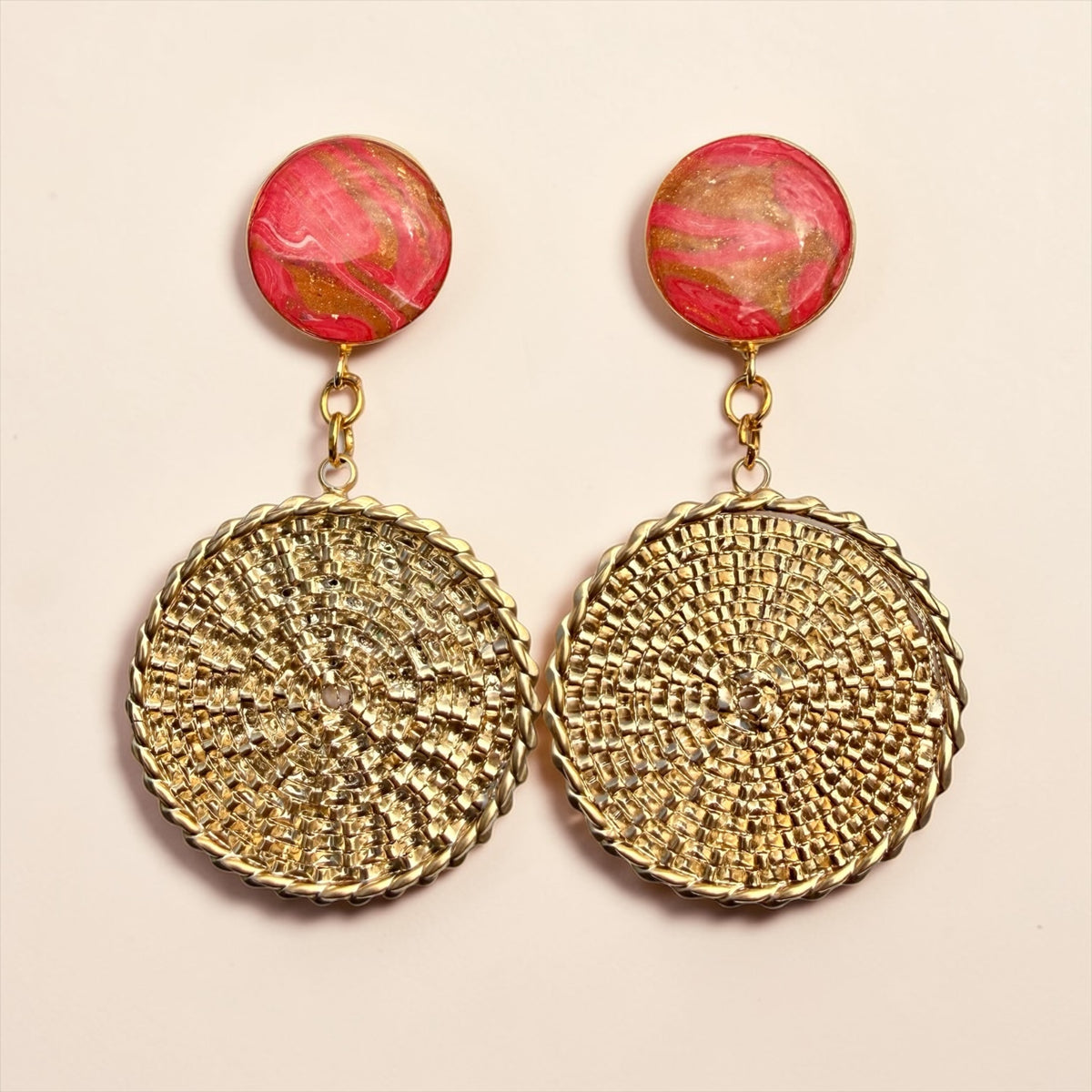 Blush & Brass Drops