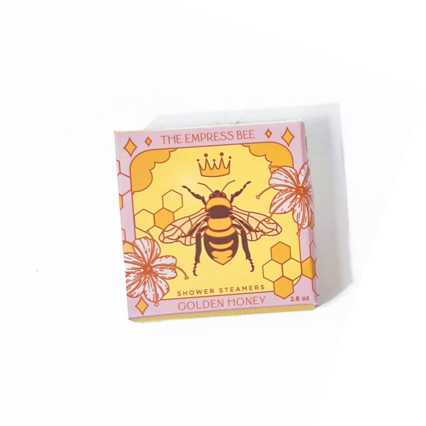 The Empress Bee Shower Steamer Set in Golden Honey