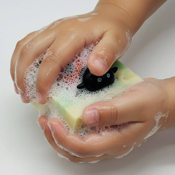 Ladybug Handmade Soap Bar for Kids VEGAN COLD PROCESS