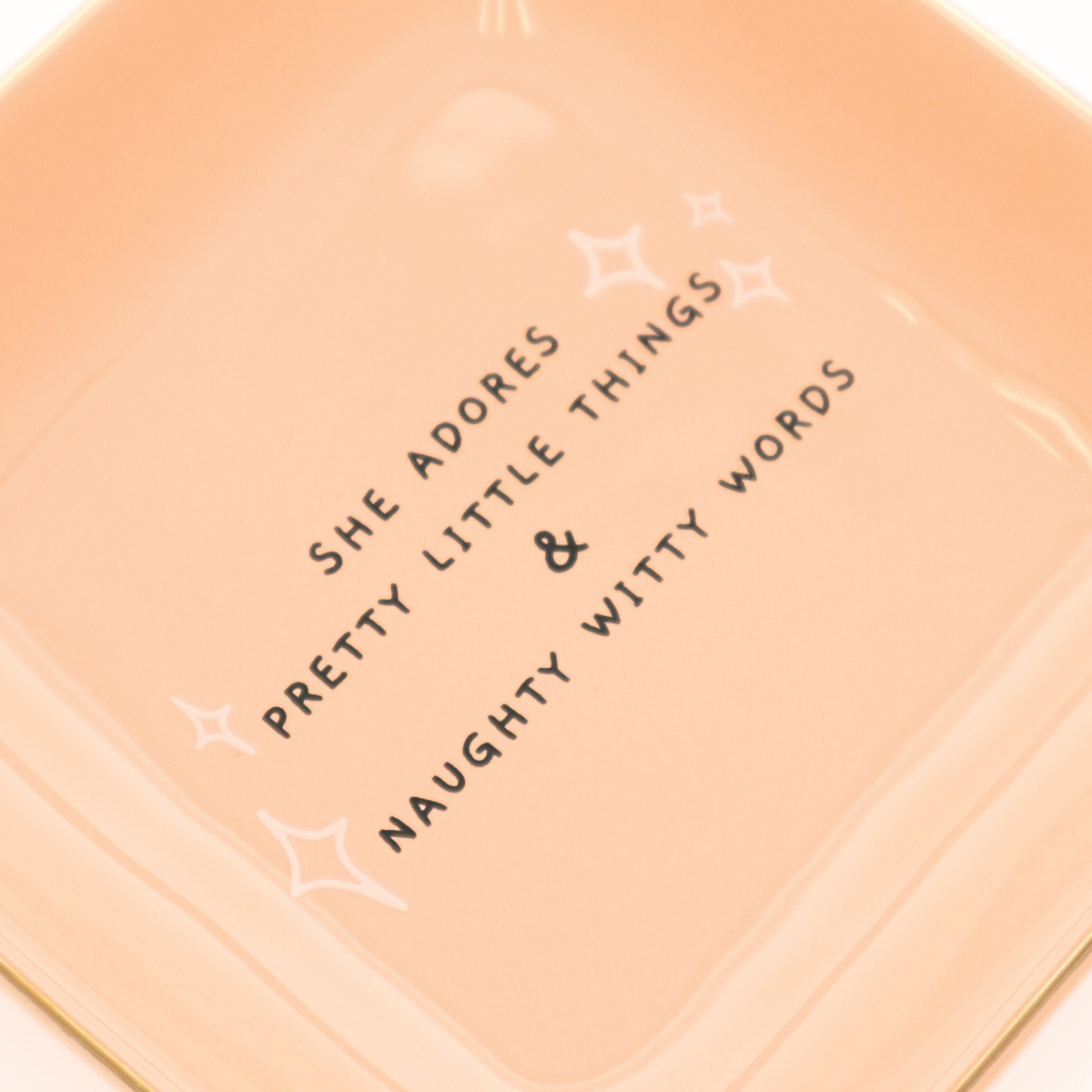 Square Trinket Tray She Adores Pretty Little Things